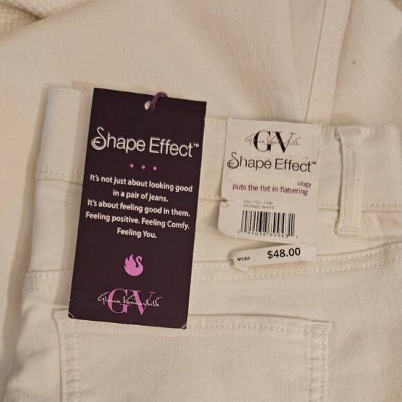 Gloria Vanderbilt - vintage white jeans - Picture 1 of 5